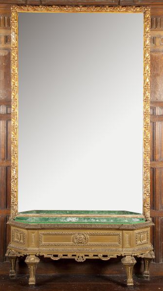 Italian Baroque Style Pier Mirror 15cba2