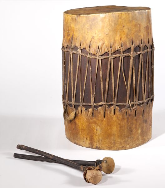 African Wood Drumlate 19th century 15cbb7