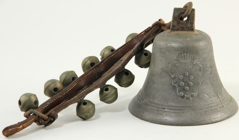 Antique Spanish Bronze Bellsincluding 15cbf2