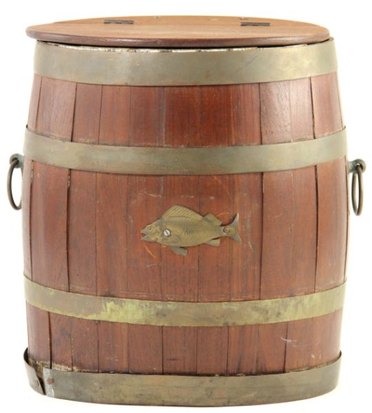 English Herring Kegcirca 1820 mahogany 15cbfb