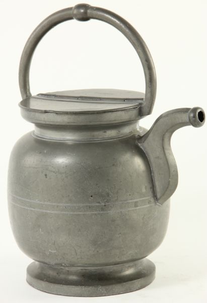 Pewter Handled Pitcher Ville Franche 19th 15cc01