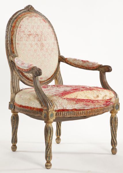 Italian Neoclassical Fauteuillate 15cc4b