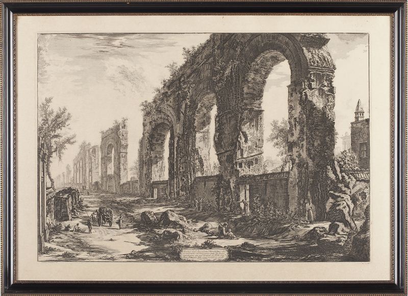 Piranesi Etching''Avanzi Delg'