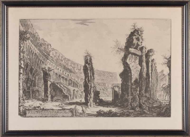 Piranesi Etching Veduta dell interno 15ccc8