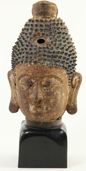 Chinese Buddha Head17th century 15cce4