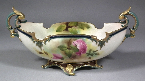 A Royal Worcester bone china two handled 15cd18