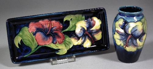 A Moorcroft pottery baluster shaped 15cd27