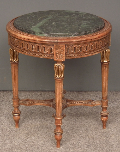 A French stained beechwood and