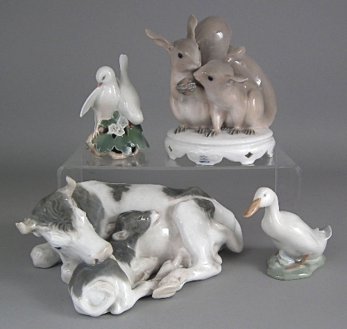 A Royal Copenhagen porcelain group