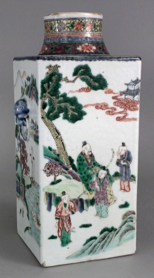 A Chinese porcelain ''Famille Verte''