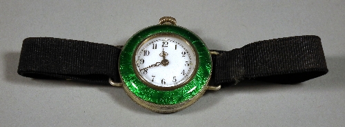 A early 20th Century Swiss ladys green