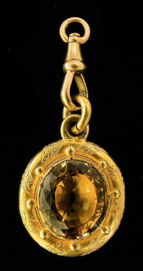 A Victorian gold coloured metal 15ce56