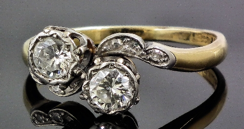 An 18ct gold and platinum mounted 15ce5c