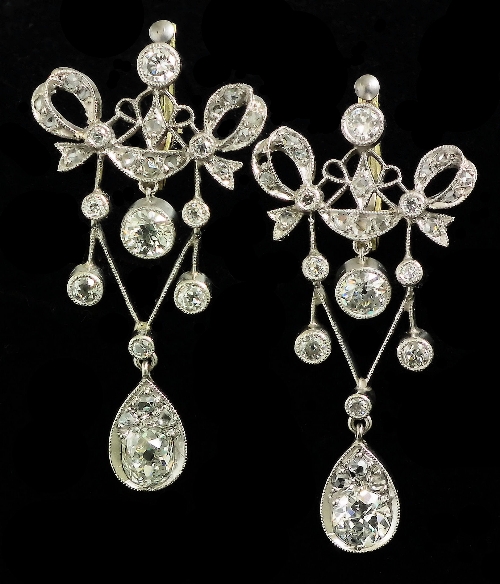 A pair of Edwardian silvery coloured 15ce5a