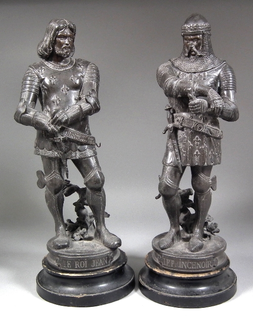 A pair of 19th Century French spelter 15ceda