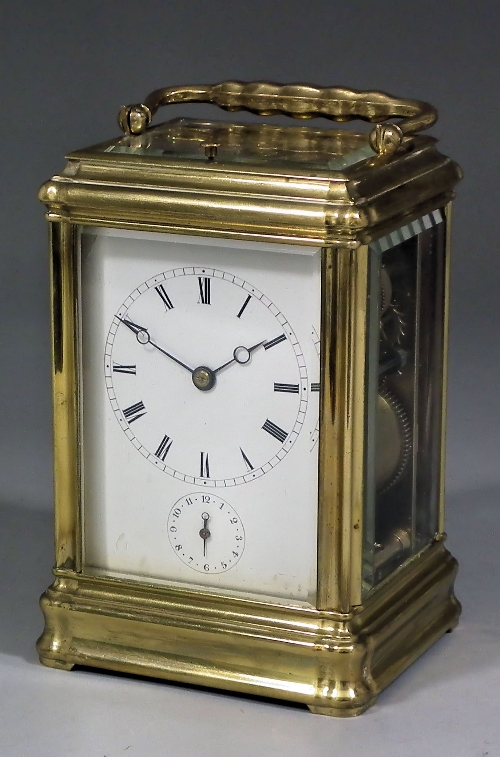 A 19th Century French carriage clock