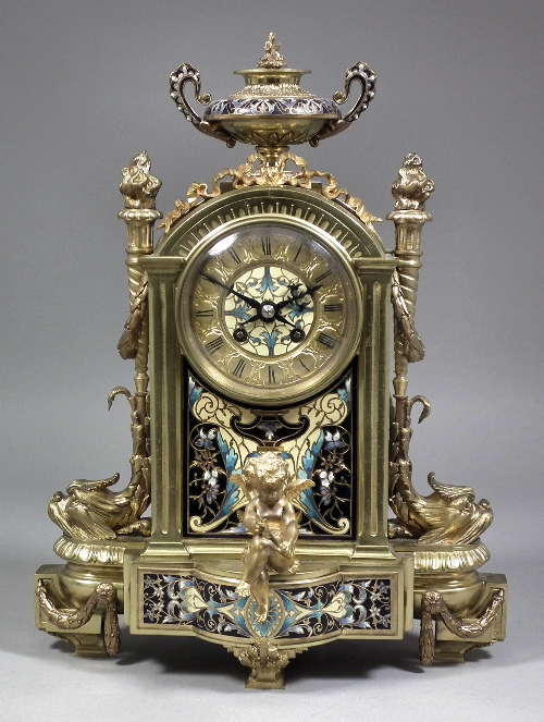 A late 19th Century French gilt 15cf05