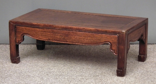 A Chinese rosewood rectangular 15cf3b