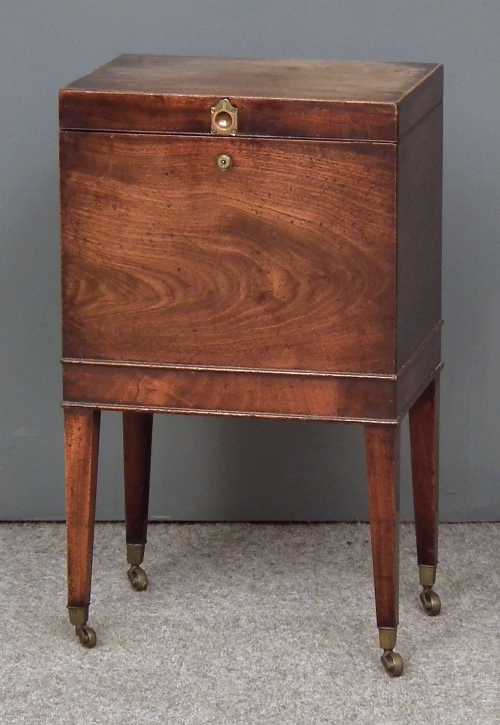 A George III mahogany rectangular 15cf36