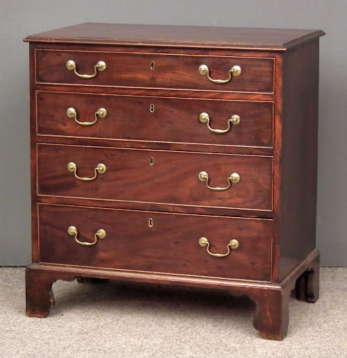 A good George III mahogany chest