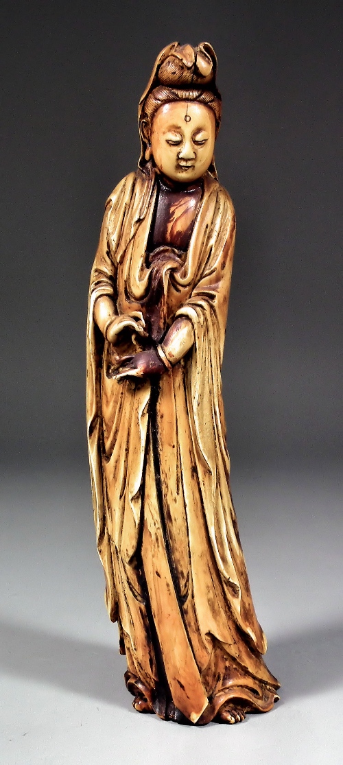 A Chinese carved ivory standing 15cfae