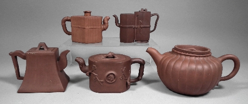 A collection of five 19th Century Chinese