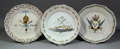 A late 18th Century French faience