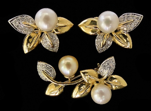 A 1960s 18ct white and yellow gold 15d128