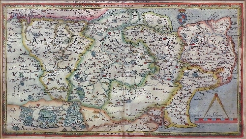 A late 16th/early 17th Century coloured
