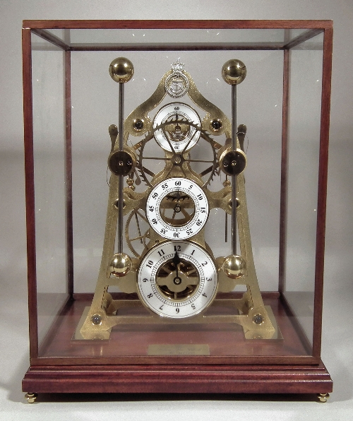 The Devon Sea Clock Modern brass 15d1dd