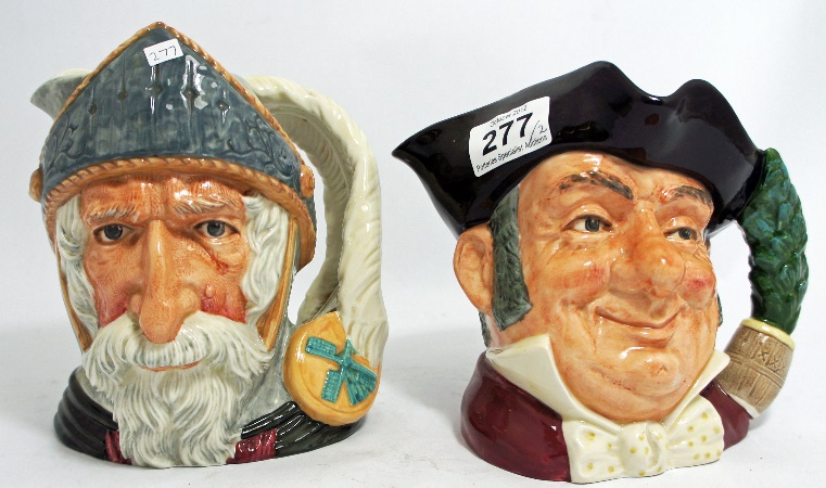 Royal Doulton Large Character Jugs Don