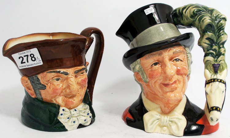 Royal Doulton Large Character Jugs Old