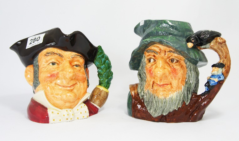 Royal Doulton Large Character Jugs Mine