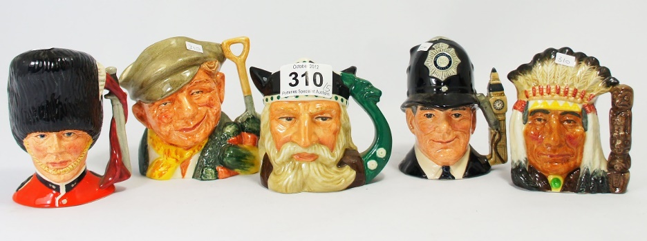 Royal Doulton Small Character Jugs 15ab38