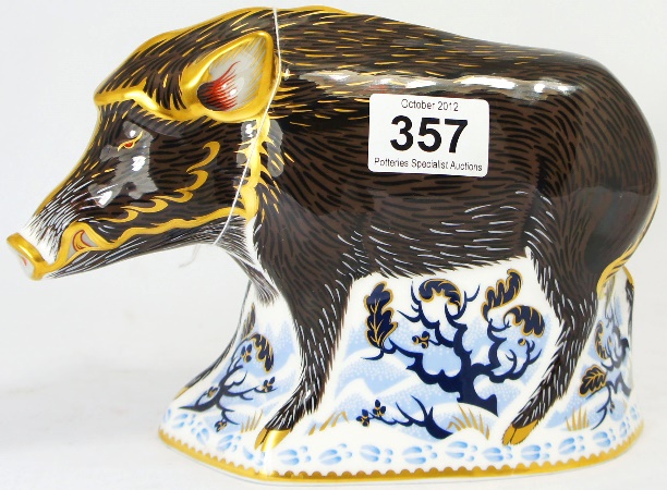 Royal Crown Derby Paperweight Wild 15ab5f