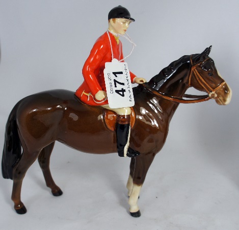 Beswick Huntsman on horse 1501