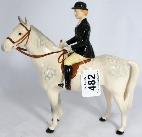 Beswick Huntslady on grey Horse 1730