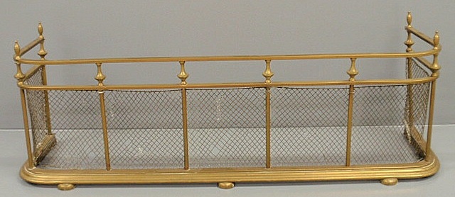 Brass wire Federal style fire screen  15ad2c