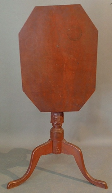 New England maple candlestand c 1820 15ad3f