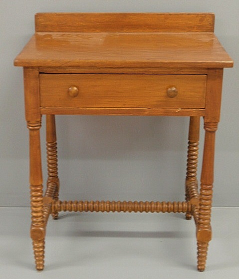 Pine washstand c.1870 with spool