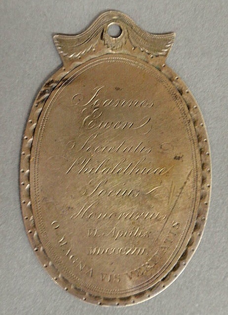 Rare Scottish silver 1822 Societies 15ad78