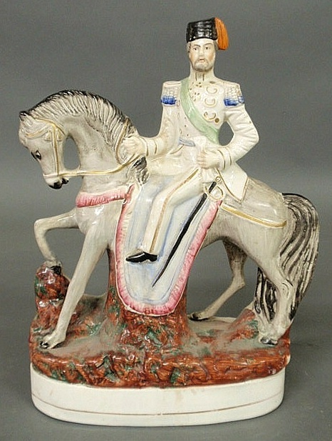 Staffordshire equestrian figure