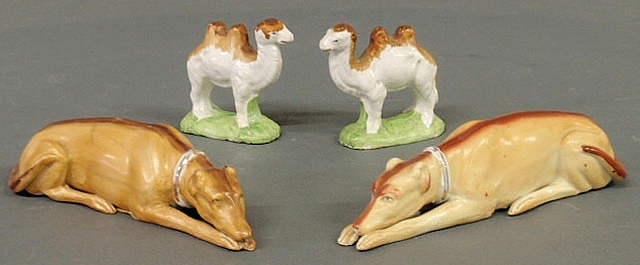 Group of 19th c. Staffordshire-