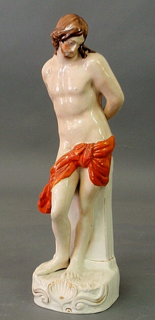 Staffordshire figure of Jesus Christ 15ae8e