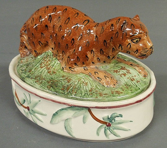 Extremely rare 19th c. Staffordshire