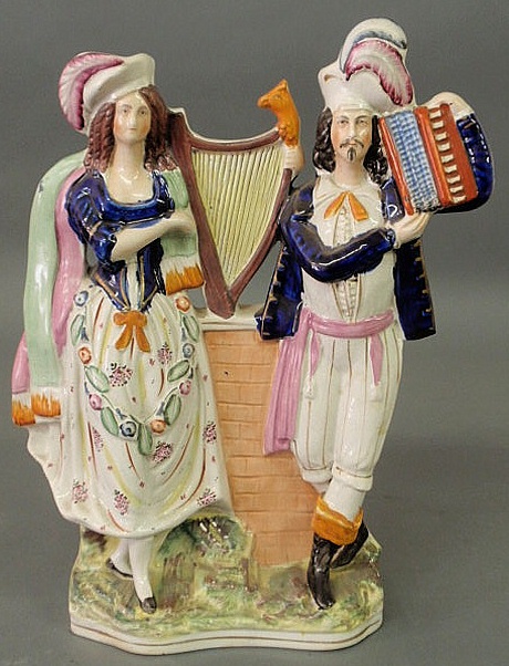 Colorful 19th c Staffordshire 15aea1