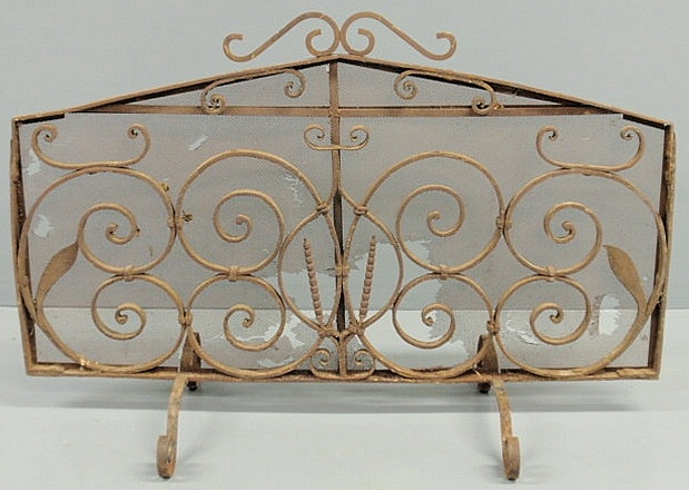 Continental ornate wrought iron