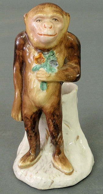 Rare 19th c. Staffordshire standing