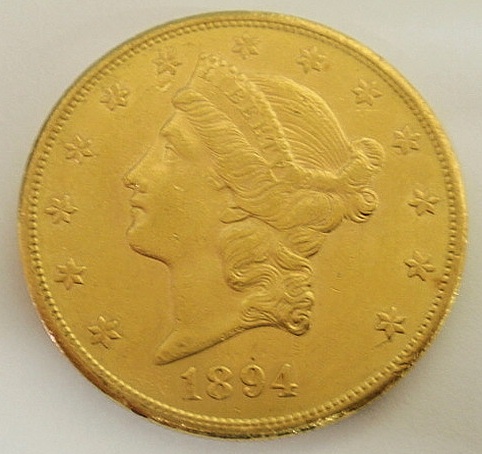 1894 Liberty double eagle twenty dollar 15af01