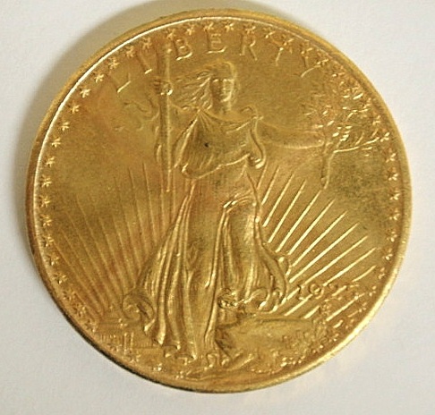 1925 St Gaudens twenty dollar 15af1c